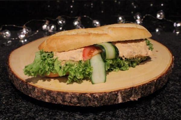 Pistolet tonijnsalade wit