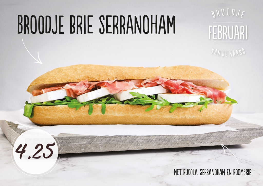 Bijtanken broodjes van de maand februari