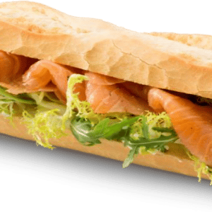 Broodje gerookte zalm